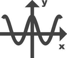 Chart icon symbol image for data statistic analysis illustration vector