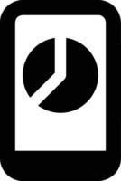 Chart icon symbol image for data statistic analysis illustration vector