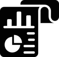 Chart icon symbol image for data statistic analysis illustration vector