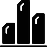 Chart icon symbol image for data statistic analysis illustration vector