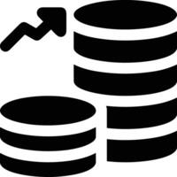 Chart icon symbol image for data statistic analysis illustration vector