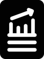 Chart icon symbol image for data statistic analysis illustration vector