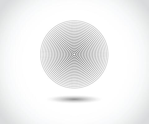 Concentric circle elements. Element for graphic web design, Template for print, textile, wrapping, decoration, illustration