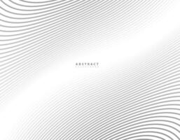 Abstract circle halftone black background. Gradient retro line pattern design. Monochrome graphic. Circle for sound wave. illustration vector