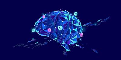 Illustration of abstract stream information with cyan line and dot. Big data, technology, AI, data transfer, data flow, large language model, natural language processing, LLM, NLP vector