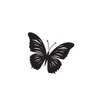 Butterfly silhouette. butterfly logo. butterfly illustration vector