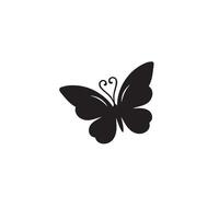 Butterfly silhouette. butterfly logo. butterfly illustration vector