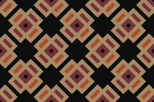 Geometric seamless pattern. Abstract geometric hexagonal graphic design. Seamless geometric pattern with vintage color. vector