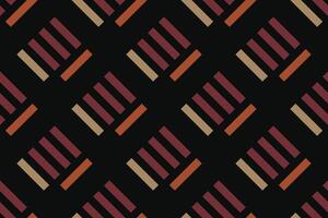 Geometric seamless pattern. Abstract geometric hexagonal graphic design. Seamless geometric pattern with vintage color. vector