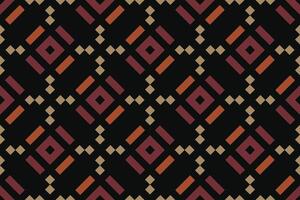Geometric seamless pattern. Abstract geometric hexagonal graphic design. Seamless geometric pattern with vintage color. vector