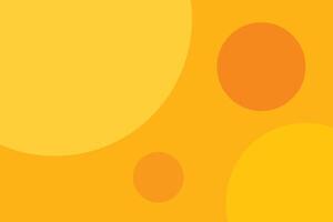 abstract modern yellow circle background. summer template vector