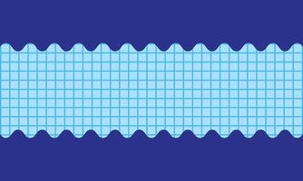 Horizontal editable mockup illustration. Grid paper used for notes or decoration. vector