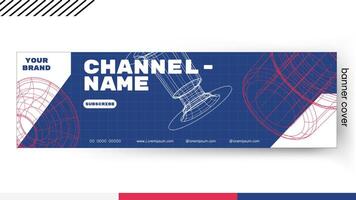 cover banner Template color 3d geometric design, Design a creative graphic banner for a web application. vector