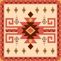 Navajo. Navajo design pattern Can be used in fabric design for clothing, textile, wrapping, background, wallpaper, carpet, embroidery, Aztec style vector
