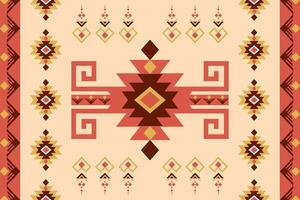 Navajo. Navajo design pattern Can be used in fabric design for clothing, textile, wrapping, background, wallpaper, carpet, embroidery, Aztec style vector