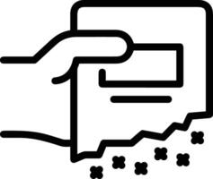 Hand icon symbol image illustration vector