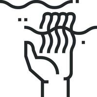 Hand icon symbol image illustration vector