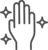 Hand icon symbol image illustration vector