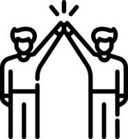 Hand icon symbol image illustration vector