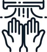 Hand icon symbol image illustration vector