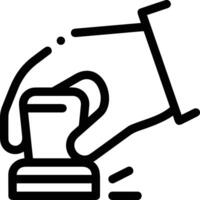Hand icon symbol image illustration vector