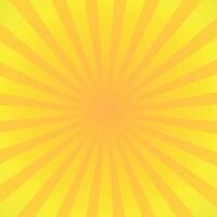 Orange Sunburst Pattern with yellow Background. Rays. Radial and Summer Banner. Exploding star burst texture japanese radius cartoon pattern abstract vector
