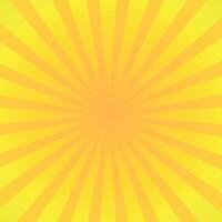 Orange Sunburst Pattern with yellow Background. Rays. Radial and Summer Banner. Exploding star burst texture japanese radius cartoon pattern abstract vector