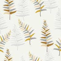 Abstract leaves surface pattern seamless background vector