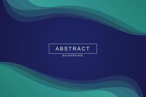 Starry sky with fluid and geometric shapes - Blue Gradient Background vector