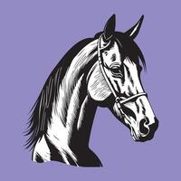 A unicorn horse cartoon illustration design vector