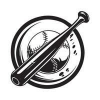 Baseball Team Logo Images isolated on white vector