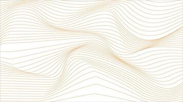 Wave line pattern on white background. Abstract background illustration vector