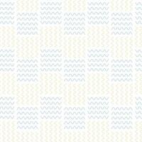 Seamless endless pattern of wavy lines. Illustration in hand drawn style. Can be used to create packaging, covers, backgrounds, cards, textiles, clothing, souvenirs and much more. vector
