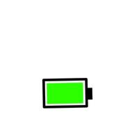 Charging icon flat design vector