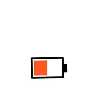 Charging icon flat design vector