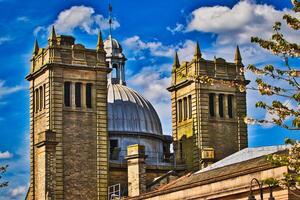 Historic Building with Twin Towers in Harrogate photo