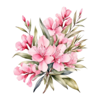 Watercolor Floral Flower Design, Watercolor Flower Arrangements Floral, Watercolor Flower Bouquet, Watercolor Flower Design png