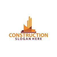 luxury real estate construction home house company logo vector