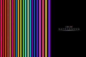 Abstract striped bright colorful background with black space for your design and ideas. Vibrant gradient cover with vertical lines. Multicolor design vector