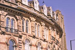 Elegant Victorian Building Facade in Harrogate photo