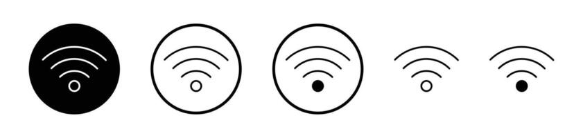 Wifi icono colocar. vector