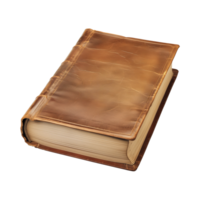 old antique books isolated on a transparent background cut out png