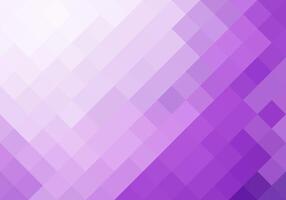 Purple mosaic pixel background. Gradient abstract tile background. Rectangular check pattern. vector
