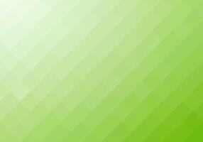 Green mosaic pixel background. Gradient abstract tile background. Rectangular check pattern. vector