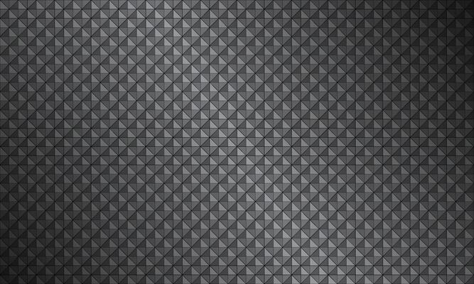 Abstract black and grey background composed of triangles with different transparency, modern seamless pattern, metallic look