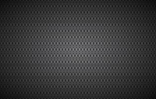 Black abstract background, vintage seamless pattern composed of triangles, widescreen background, simple texture illustration vector