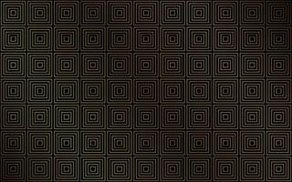 Geometric pattern composed of golden squares. Modern technology abstract background. background with square grid vector