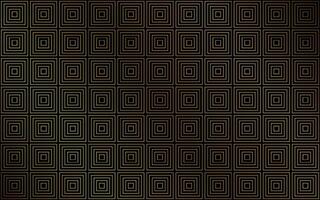 Geometric pattern composed of golden squares. Modern technology abstract background. background with square grid vector