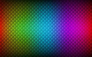 Abstract rainbow background consisting of colored triangles with different transparency, modern spectrum background, geometrical texture vector