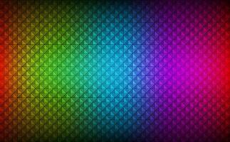 Abstract rainbow background consisting of colored triangles with different transparency, modern spectrum background, geometrical texture vector